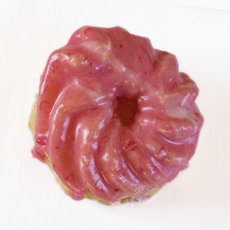 cherry cruller donut