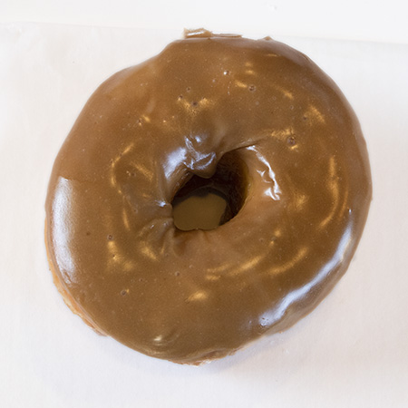 maple glazed maple glazed donut