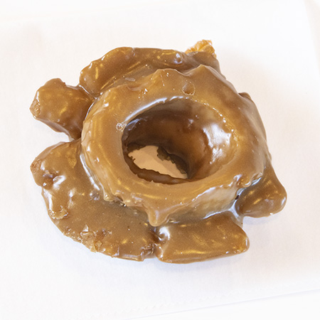 old fashioned maple donut