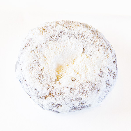 powdered cake donut