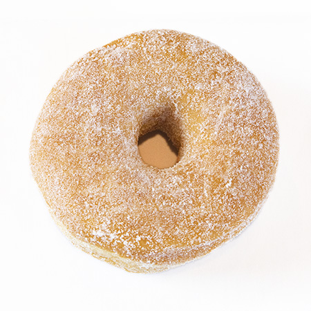 sugar raised sugar donut