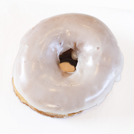 vanilla glazed vanilla glazed donut