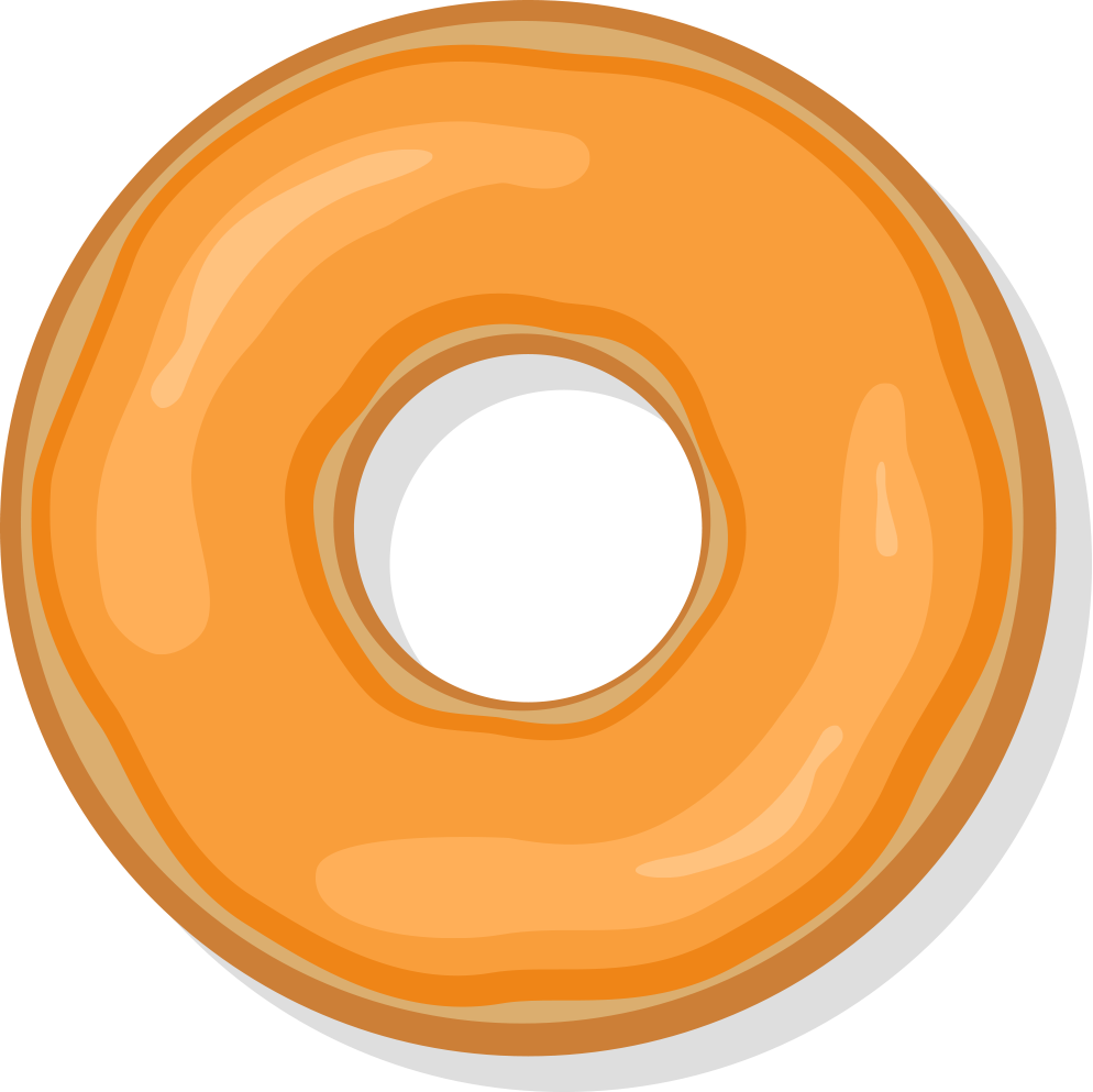 Orange Donut